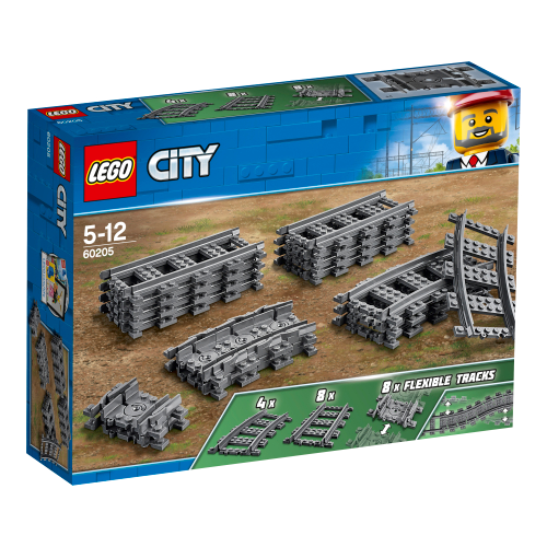 Produktbilde av LEGO City Trains 60205 SKINNER OG SVINGER