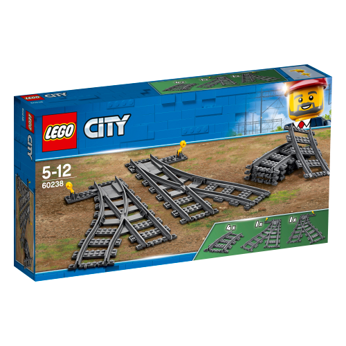 Produktbilde av LEGO City Trains 60238 SWITCH TRACKS