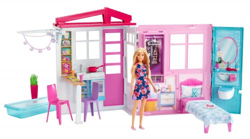 Produktbilde av Barbie hus med dukke