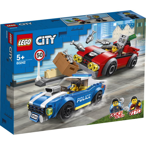 Produktbilde av Lego City 60242 Utrykningspolitiet