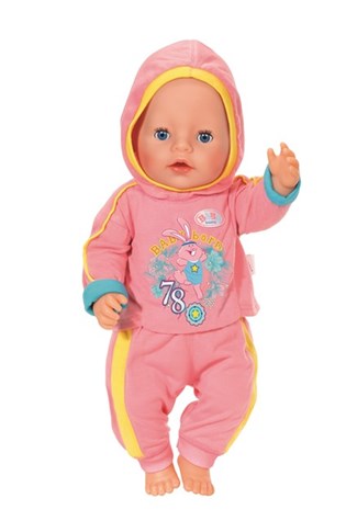 Produktbilde av Baby Born Rosa Trenings Antrekk - Dukkeklær  43cm