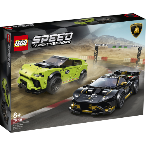 Produktbilde av Lego Speed Champions 76899 Lamborghini Huracán Super Trofeo EVO & Lamborghini Urus ST-X