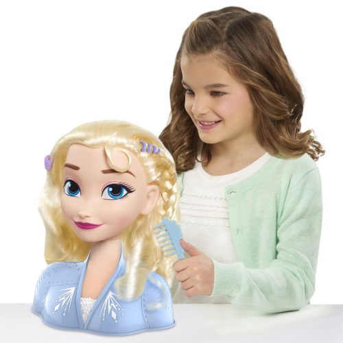 Produktbilde av Disney Frost Deluxe Elsa frisør - og sminkehode med tilbehør