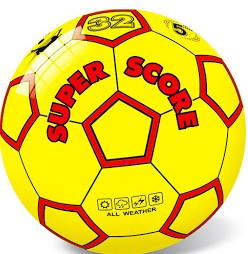 Produktbilde av Super Score Gul Plastball 23cm