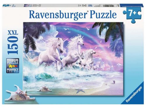 Produktbilde av Ravensburger Unicorns On The Beach 150XXL 7+ Puslespill