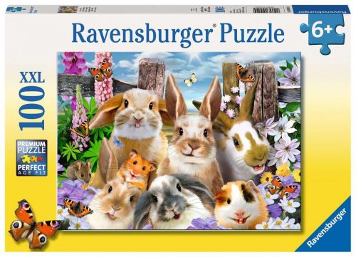 Produktbilde av Ravensburger Rabbit Selfie 100XXL 6+ Puslespill