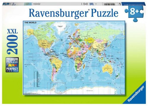 Produktbilde av Ravensburger Map Of The World 200XXL 8+ Puslespill