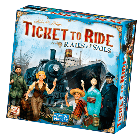 Produktbilde av Ticket To Ride Rails And Sails - 2 Spillebrett