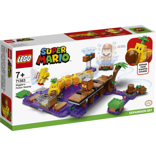 Produktbilde av Lego Super Mario 71383 Ekstrabanesettet Wigglers Giftsump