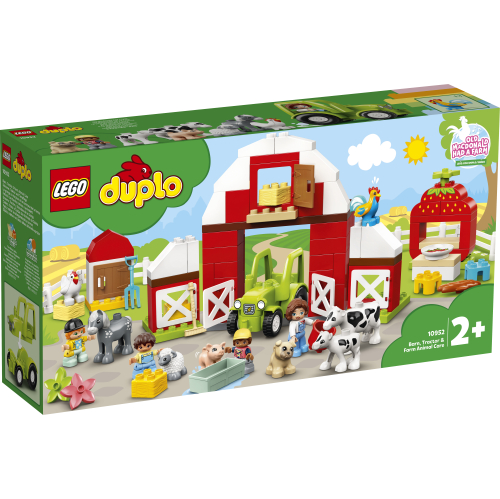 Produktbilde av Lego Duplo Town 10952 Låve, traktor og bondegårdsdyr