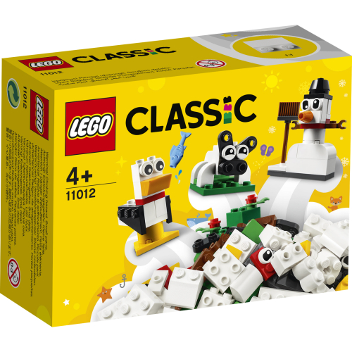 Produktbilde av Lego Classic 11012 Kreativitet Med Hvite Klosser