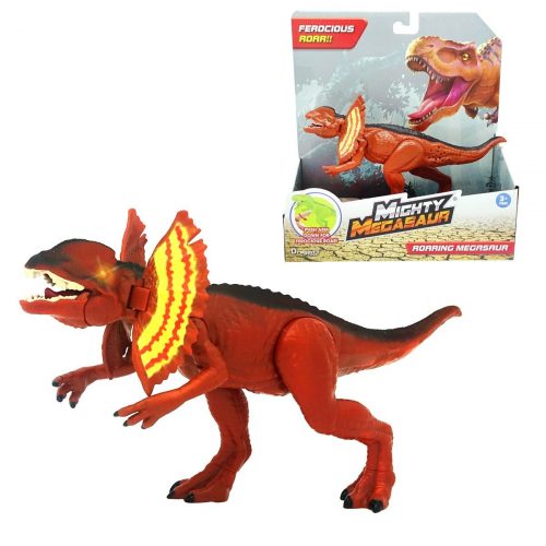 Produktbilde av Mighty Megasaur Dilophosaurus 12cm Lys & Lyd Dinosaur