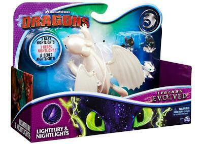 Produktbilde av Dragons Legends Evolved Lightfury & Nightlights - 20cm