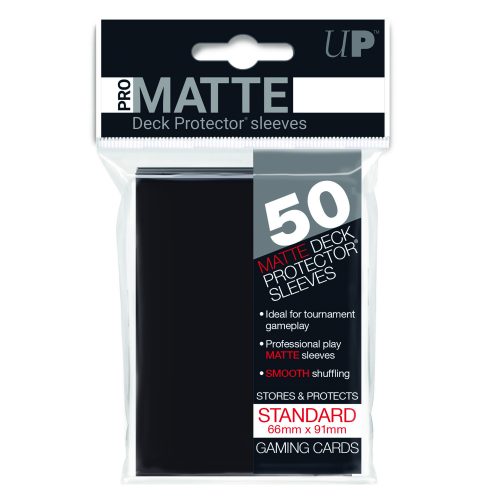 Produktbilde av Ultra Pro Samlekort Beskyttelses lommer - Deck Protector Sleeves 50stk Black