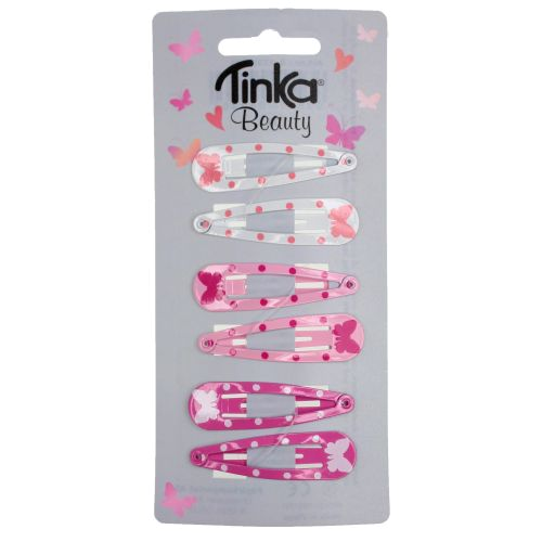 Produktbilde av Tinka Beauty 6 stk Hårsklips Sommerfugler