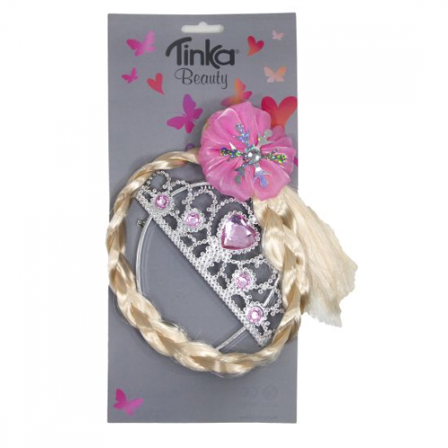 Produktbilde av Tinka Beauty Prinsesseset Tiara & Flette