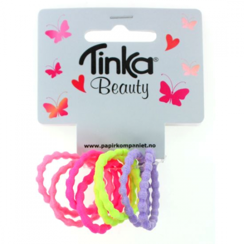 Produktbilde av Tinka Beauty Hårstrikk 8 stk Forkjellige Farger