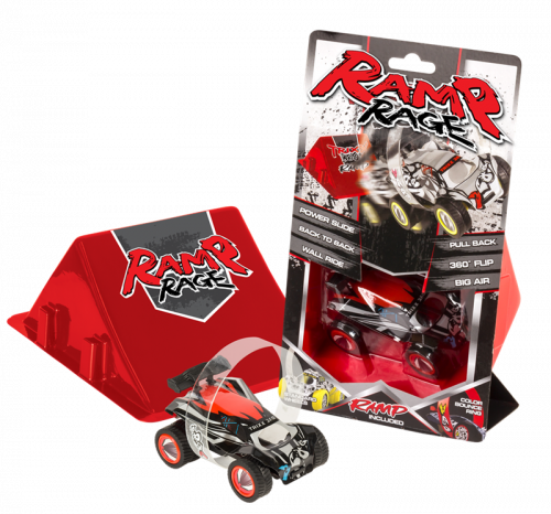 Produktbilde av Ramp Rage Bil Med Rampe - Pull Back