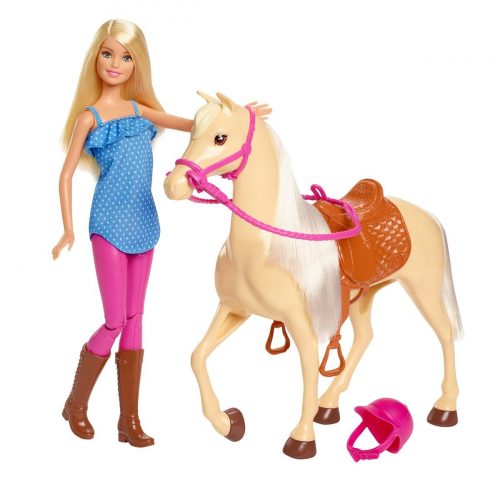 Produktbilde av Barbie Dukke Med Hest