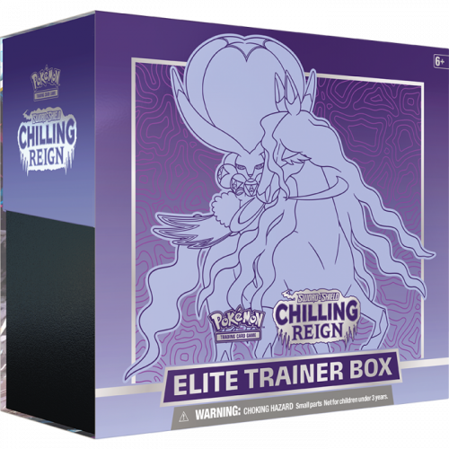 Produktbilde av Pokemon Sword & Shield Chilling Regn Elite Trainer Box - Shadow Rider Calyrex