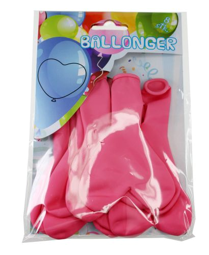 Produktbilde av Tinka Ballonger 8pk - Hjerteformet - Rosa