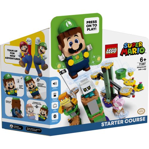 Produktbilde av Lego Super Mario 71387 Startbanen På eventyr med Luigi