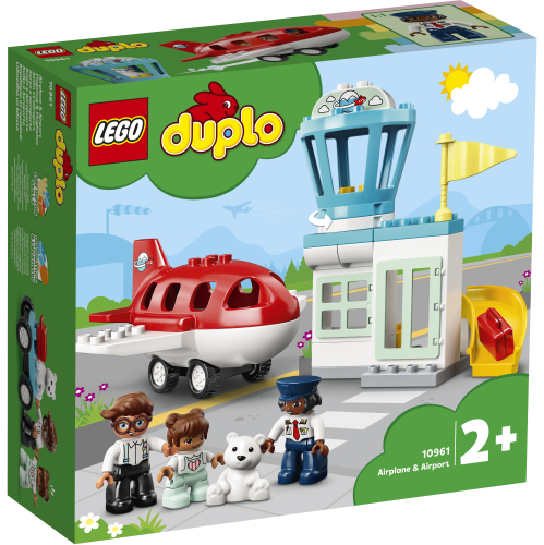 Produktbilde av Lego DUPLO Town 10961 Fly og flyplass