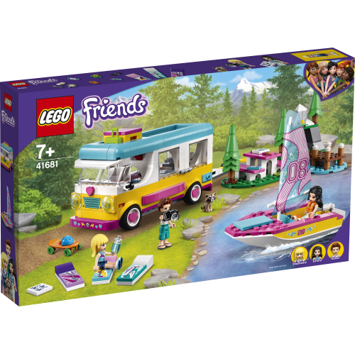 Produktbilde av Lego Friends 41681 Bobil og seilbåt