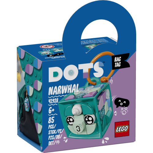 Produktbilde av Lego Dots 41928 Narhvalmerke til bag