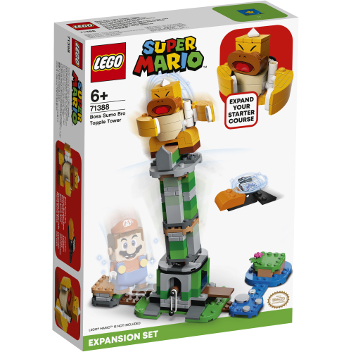 Produktbilde av Lego Super Mario 71388 Ekstrabanesettet Boss Sumo Bro og tårnvelt