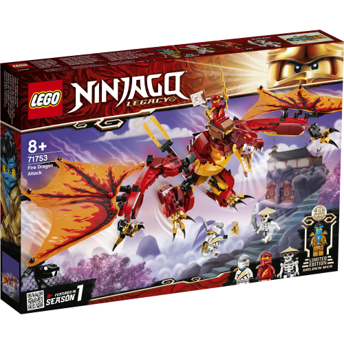 Produktbilde av Lego Ninjago 71753 Ilddragen angriper