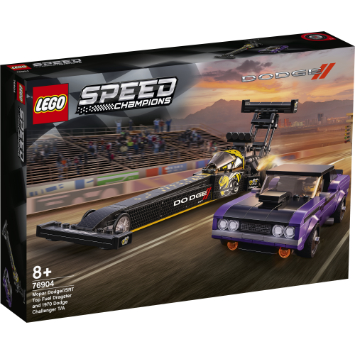 Produktbilde av Lego Speed Champions 76904 Mopar Dodge//SRT Top Fuel Dragster & 1970 Dodge Challenger