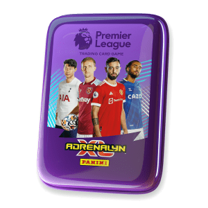 Produktbilde av Panini Adrenalyn Premier League 21/22 Mini Pocket Tin Box Fotballkort