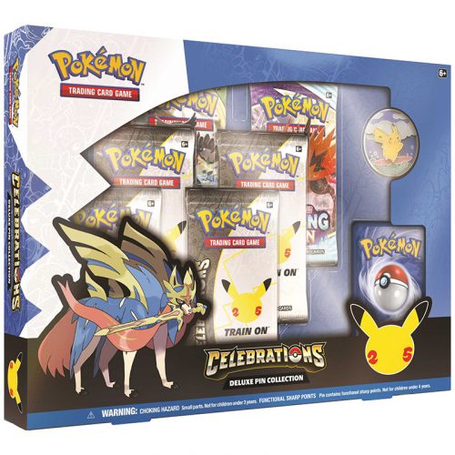 Produktbilde av Pokemon Celebrations Series Box - Zacian X Deluxe Pin Collection
