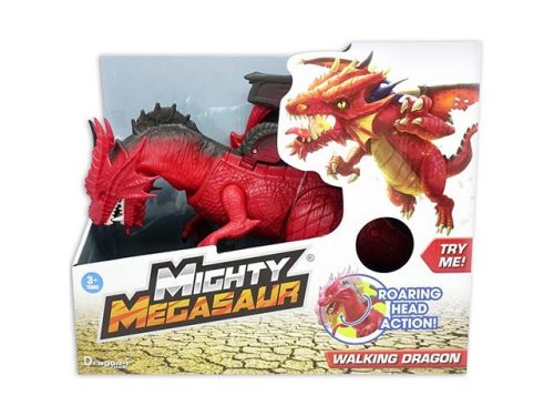 Produktbilde av Mighty Megasaur Gående Drage Med Lys & Lys