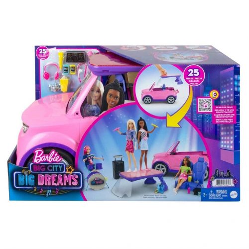 Produktbilde av Barbie Big City Dreams Transformerings SUV Bil - 25 Deler