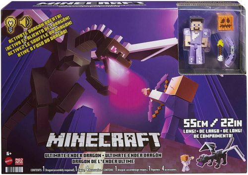 Produktbilde av Minecraft Ultimate Ender Dragon 55cm - Lyd