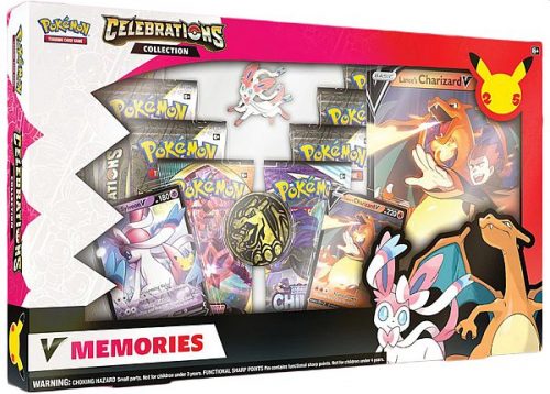 Produktbilde av Pokemon V Memories Celebrations Collection Box - Lance's Charizard & Dark Sylveon