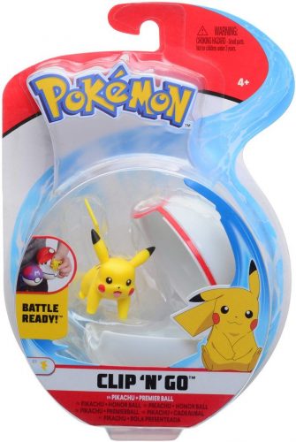 Produktbilde av Pokémon CLIP N GO Pikachu og Premier poke ball