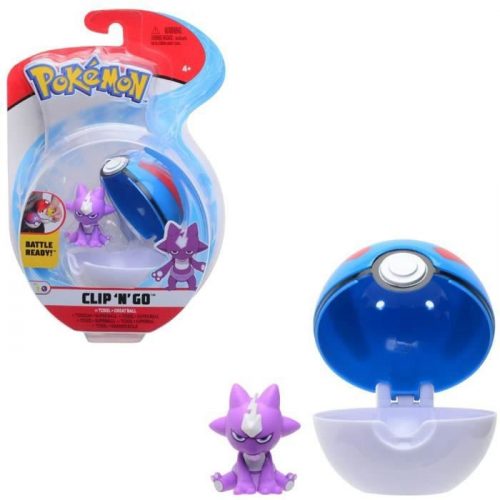 Produktbilde av Pokémon CLIP N GO Toxel og orginal poke ball