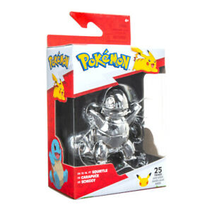 Produktbilde av Pokemon Battle Figur Silver 25års jubileum - Squirtle