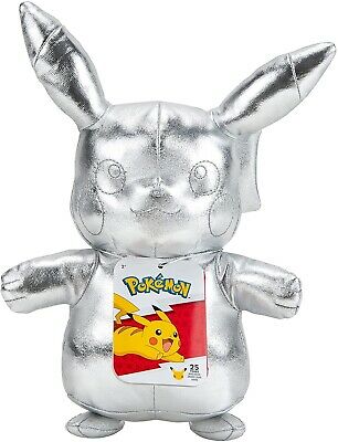Produktbilde av Pokemon Pikachu Plysj - Sølv 20cm