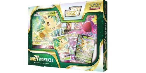 Produktbilde av Pokemon Leafeon V Star Special Collection Box Samlekort / Byttekort