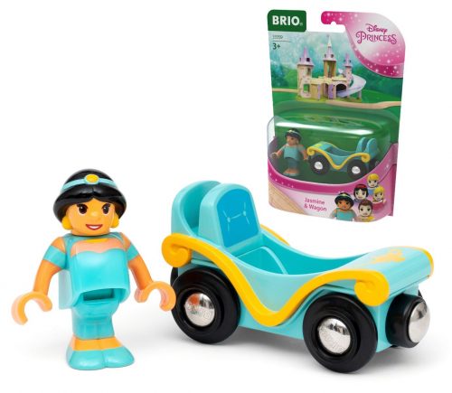 Produktbilde av Brio Tog Disney Princess Jasmine & vogn
