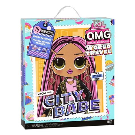 Produktbilde av L.O.L. Surprise OMG Travel Doll City Babe