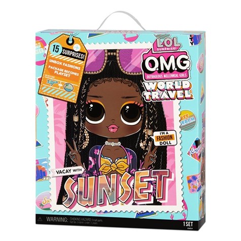 Produktbilde av L.O.L. Surprise OMG Travel Doll Sunset