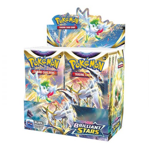 Produktbilde av Pokemon Brilliant Stars Booster Box (36 pakker)& Battle Stadium Samlekort / Byttekort