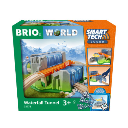 Produktbilde av Brio Smart Tech Sound Waterfall Tunnel