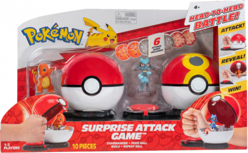 Produktbilde av Pokemon Battle Figure Head To Head Surprise Attack - Charmander & Riolu