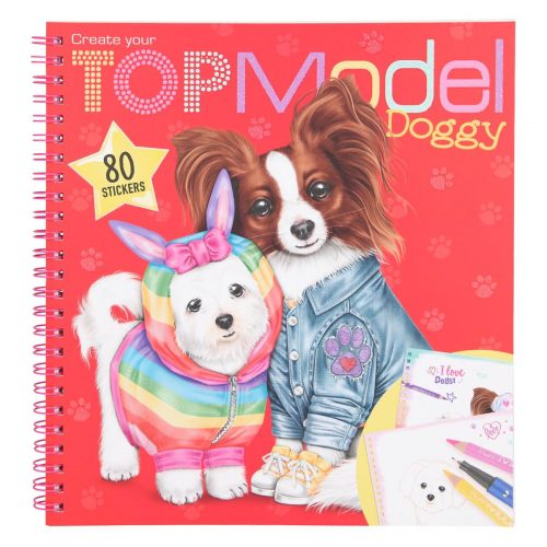 Produktbilde av TopModel Aktivitetsbok Create Your Doggy Coloring Book